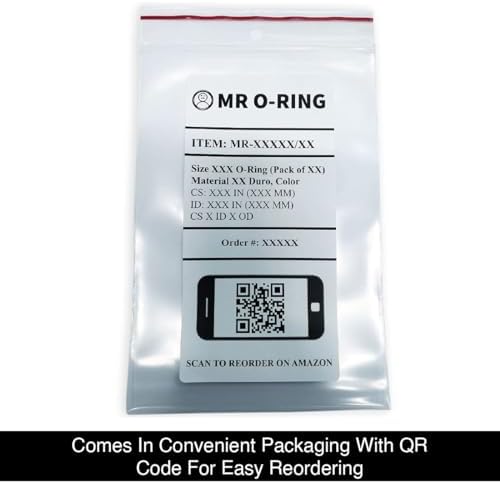 007 O-Ring, 75A Durometer, 5/32" ID, 9/32" OD, 1/16" Width - Image 5