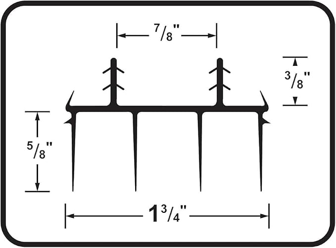 M-D Building Products 67967 Kerf Style 36 Inch Vinyl Replacement Door Bottom - Image 3