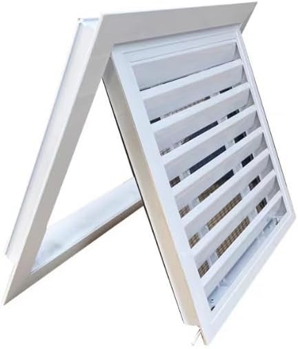 Air Return Vent Cover Decorative Aluminum Gable Vent Cutout 10x10 in - Image 2