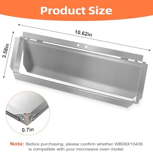 WB06X10436 Microwaves Vent Damper Vent Kit - Image 2