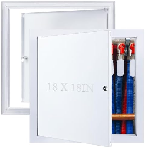 Gisafai Aluminum Access Panel for Drywall, 18 x 18 Inch by Gisafai