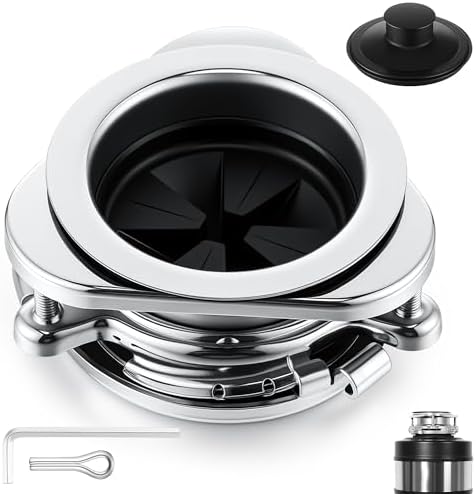 Garbage Disposal Flange Kit, Fit 3 1/2" Sink Drain Hole by Saillong