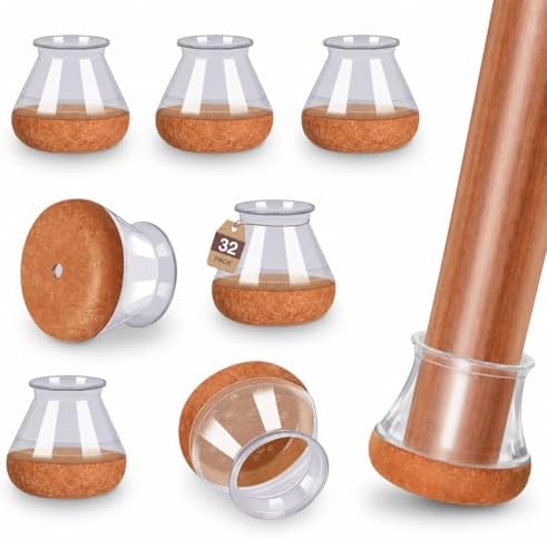 YOZON Chair Leg Floor Protectors Silicone Caps Felt Furniture Pads Covers by yozon