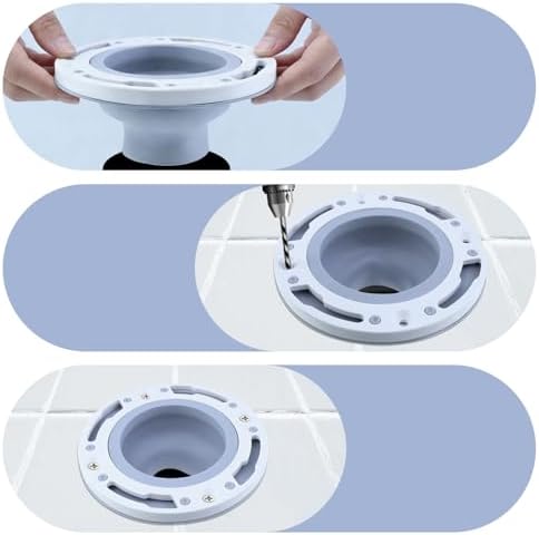 Bitray Silicone Toilet Flange Repair Universal Toilet Flange Replacement - Image 6