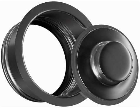Garbage Disposal Flange, Gunmetal Black Garbage Disposal Drain Garbage Disposal - Image 2