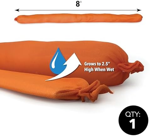 Quick Dam Indoor Water Dams, 1 Pack, 8ft Barrier - Image 2