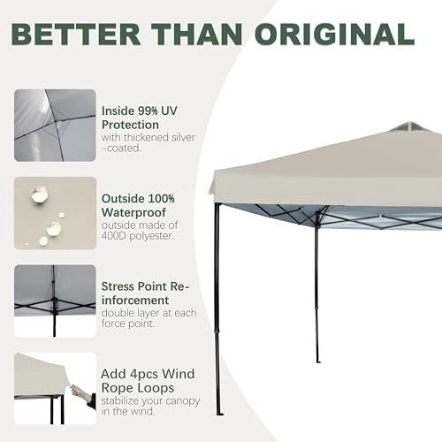10x10 Canopy Replacement Top - Image 3
