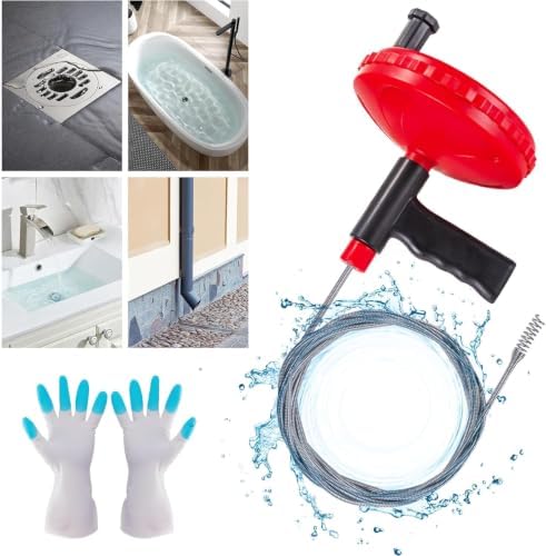 Drain Auger toilet snake snake drain hair removal tool Plumbing Snake - Image 3