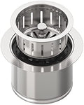 BOTEMY Extended Garbage Disposal Flange Basket Strainer Stopper, Deep 304 by BOTEMY