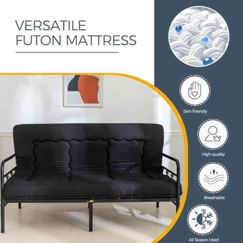 MAXYOYO 6" Extra Thick Japanese Floor Mattress Twin Folding Futon Mattress - Image 2