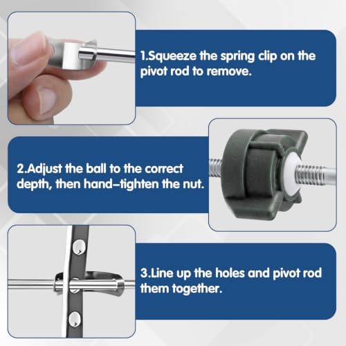 Adjustable Lavatory Pop Up Centerpiece Assembly - Image 3