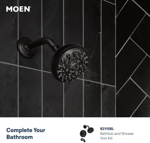 Moen Idora Matte Black Two-Handle Centerset Bathroom Sink Faucet - Image 5