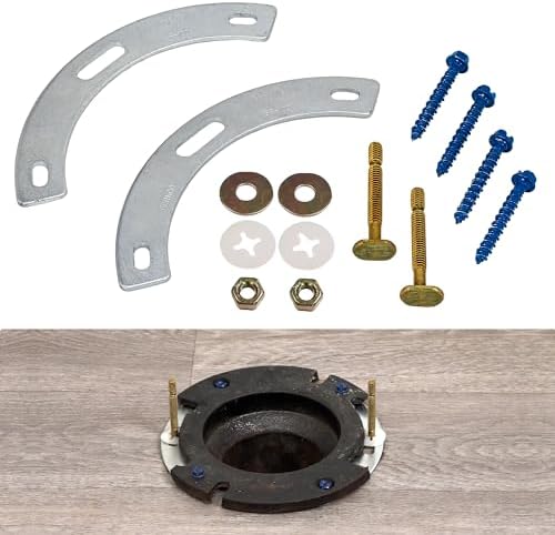 Fernco Fix-A-Flange Complete Toilet Flange Repair Kit, Universal Water Closet by FerncoInc
