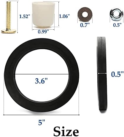 RV Toilet Gasket for Dometic 300 Series Toilet, RV Toilet Seal Replacement & 300 - Image 2