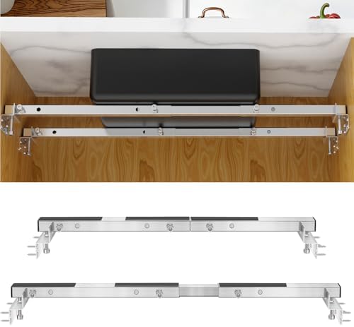 Undermount Sink Brackets, 28-39.5″Adjustable Undermount Sink Support Brackets by Foozet