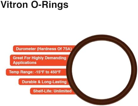 359 O-Ring, 75A Durometer, 5-3/4" ID, 6-1/8" OD, 3/16" Width - Image 3