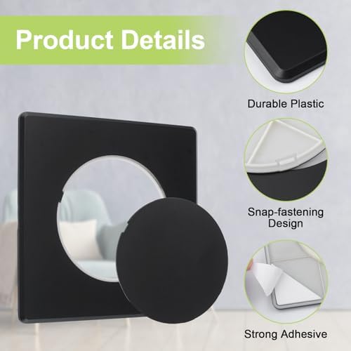 Self Adhesive Access Panel for Drywall, Wall Mounted Hole Cover Inspection Door - Image 4