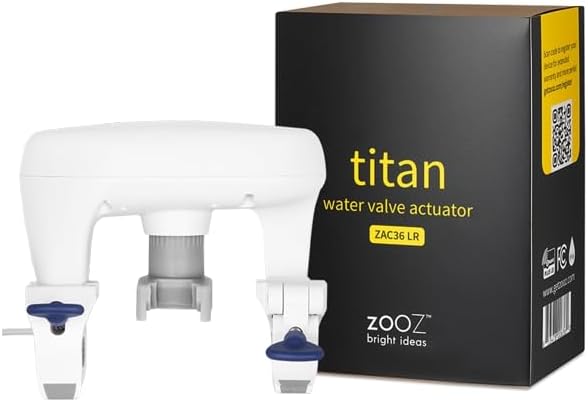 Zooz Z-Wave Long Range 700 Series Titan Water Valve Actuator ZAC36 | Compatible by ZOOZ
