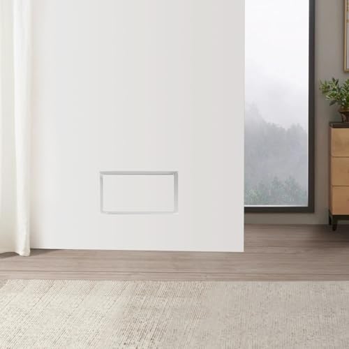 6x10 Inch Steel Recessed Flush Wall Vent Cover - Image 6