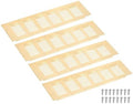uxcell Air Vents Cover, Rectangle Louvered Ventilation Grille by uxcell