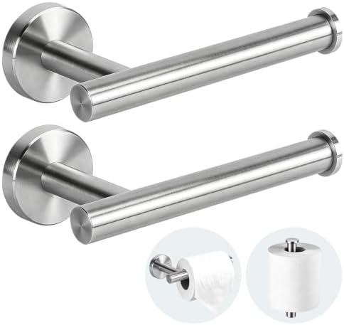 2 Piece Toilet Paper Holder Wall Mount by Sotuai