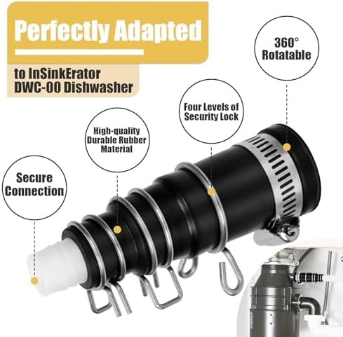 4 Set Dishwasher Connector Kit - Image 3