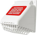 Deflecto 4-Inch Wide Mouth Dryer Vent Hood by Deflecto