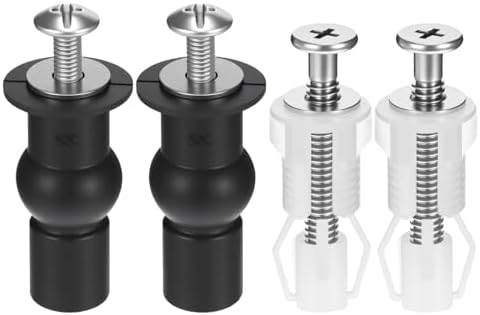 2 Set Toilet Seat Bolts Replacement Kit Stainless Universal Toilet Seat Bolts by salbsever