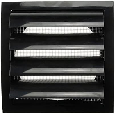 Repa Market ABS Plastic Black 6 Inch Dryer Vent Cover Outside, 6 Inch Exhaust - Image 6