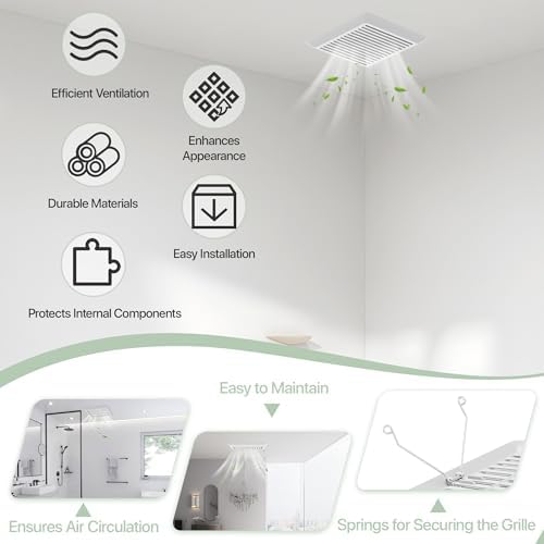 C350GN Bathroom Plastic Grille Cover - Image 3