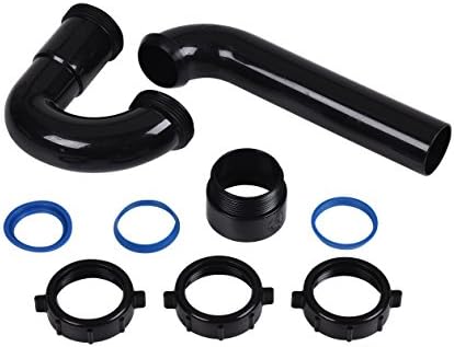 Dearborn A9704 1-1/2" P-Trap w/ Threaded ABS Adapter - Image 3
