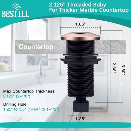 BESTILL Sink Top Garbage Disposal Air Switch Kit - Image 6