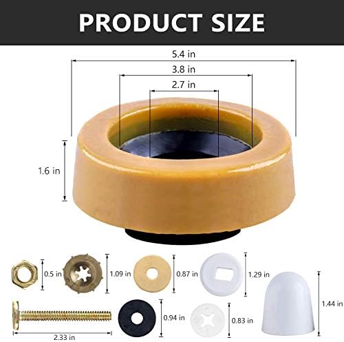 Extra Thick Toilet Wax Ring Replacement Kit - Image 4