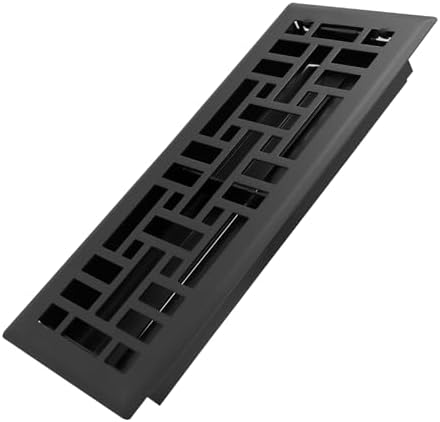 Howeall 4x12 Inches Heavy Duty Walkable Floor Register Easy Adjust Air Supply by Howeall