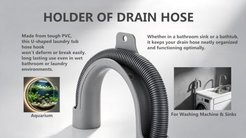 U‑Shaped Drain Hose Hook, Dishwasher Drain Hose Bracket - Image 3