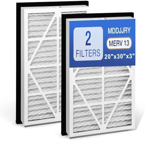 2Pack 20x30x3 MERV13 air Filter Replacement by MDDJJRY