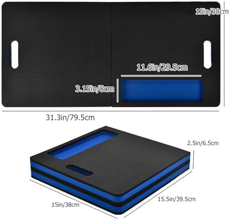 EVA Folding Grooved Work Mat – Heavy Duty Shock-Absorbing Pad - Image 6