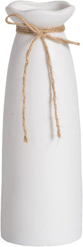 White Ceramic Vase-Flower Vase Dried Flower Vase by Ducige