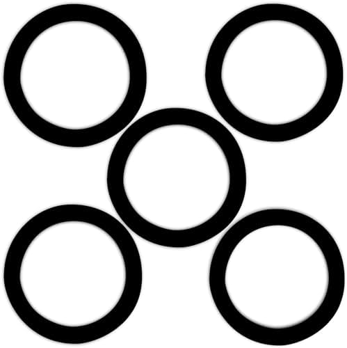 5 Pcs Garbage Disposal Sink Seal Gasket, Putty-Free Flange Seal Gasket by Zookpr