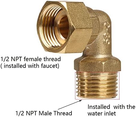 Wall Mount Faucet Installation Kit, Faucet Mounting Kit - Image 3