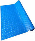 Cuttable Floor Mat Blue 1.5×3m, DIY Floor Protection, Custom Size Mat, by Unknown