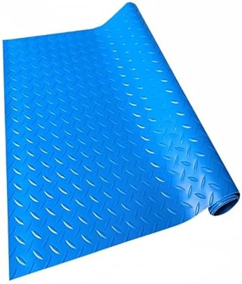 Rubber Flooring Mats Blue 1.2×18m, Diamond Plate Flooring Roll Rubber Trailer by Unknown