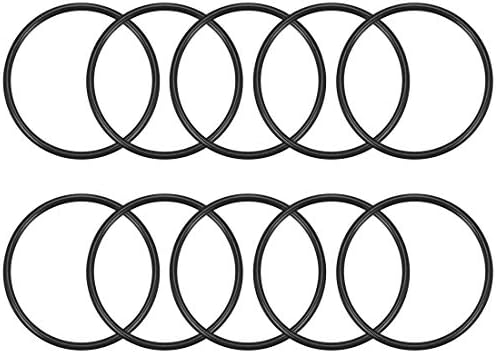 uxcell 10pcs 67x60x3.5mm Nitrile Rubber O-Rings Metric Sealing Gasket by uxcell