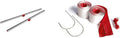 ZipWall FoamRail 2-Pack Tapeless Seal Dust Barrier Zipper 2-Pack Heavy-Duty Red by Unknown