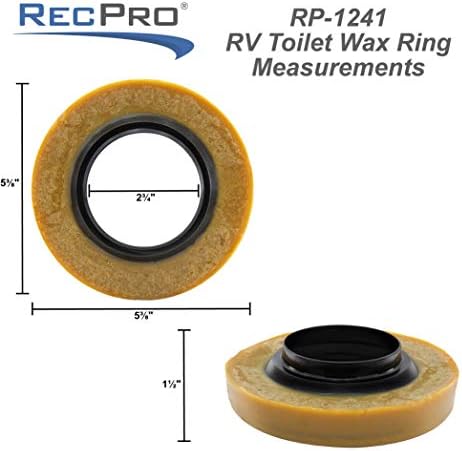 RecPro RV Toilet Wax Ring | Wax Gasket - Image 5