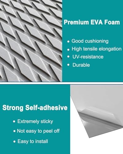 Hjdeck Universal Surfboard Pad EVA Foam Boat Flooring Decking Sheet - Image 3