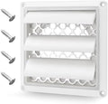 4" Louvered Dryer Vent Cover by Beaquicy by Beaquicy