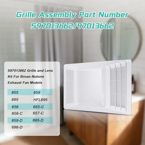 S97013662 Bathroom Fan Grille & Lens - Image 4
