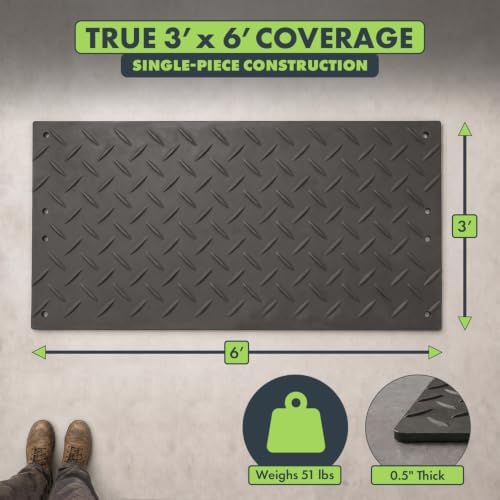 Checkers Ground Protection Mat, AlturnaMAT, Made in the USA - Image 3