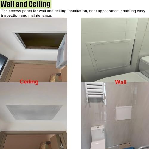 20x20, 20x40 White Aluminum Access Panel Door - Image 6